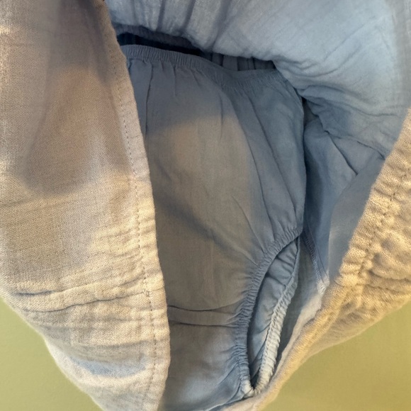 CAT & JACK sky blue dress with smocking - Picture 4 of 8